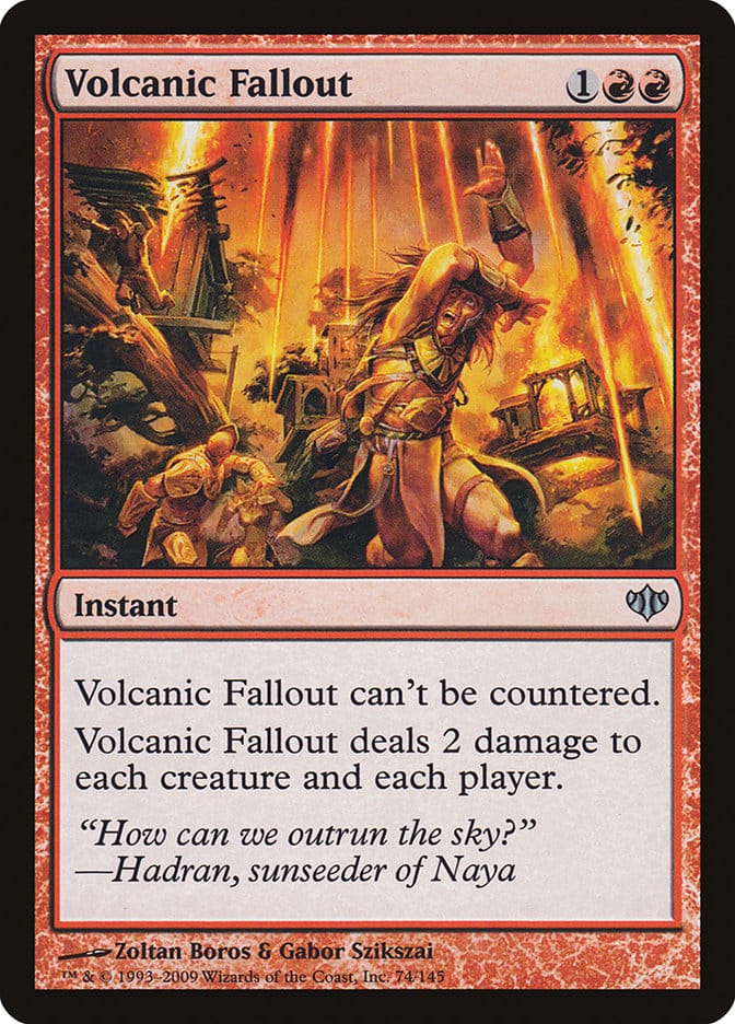 Volcanic Fallout [Conflux] Magic: The Gathering