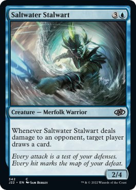Saltwater Stalwart [Jumpstart 2022] Magic: The Gathering