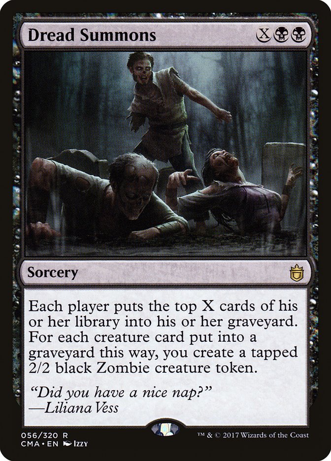 Dread Summons [Commander Anthology] Magic: The Gathering