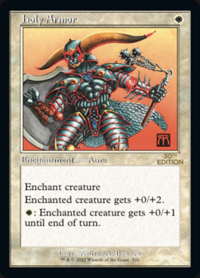 Holy Armor (Retro) [30th Anniversary Edition] Magic: The Gathering