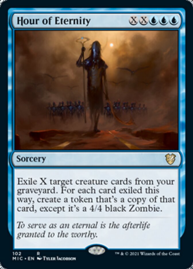 Hour of Eternity [Innistrad: Midnight Hunt Commander] Magic: The Gathering