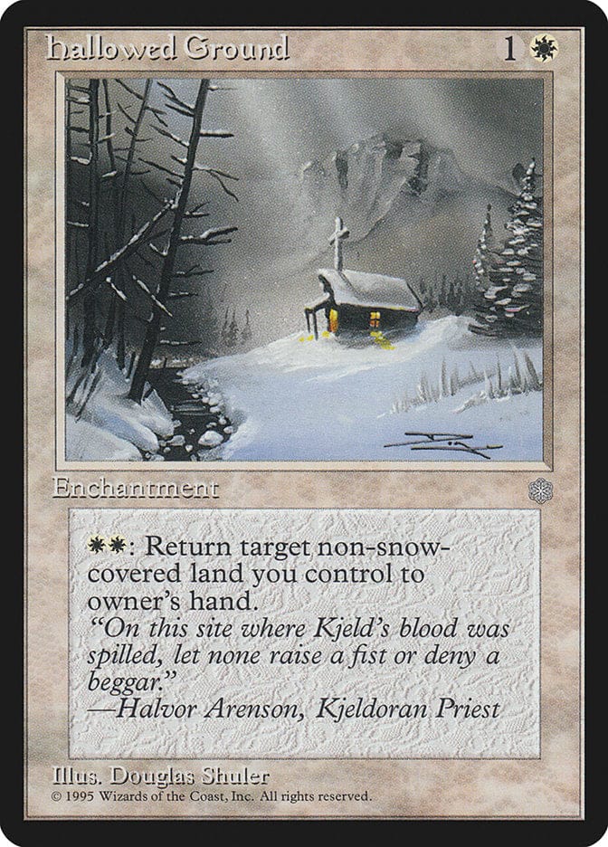 Hallowed Ground [Ice Age] Magic: The Gathering