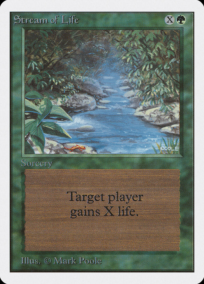 Stream of Life [Unlimited Edition] Magic: The Gathering