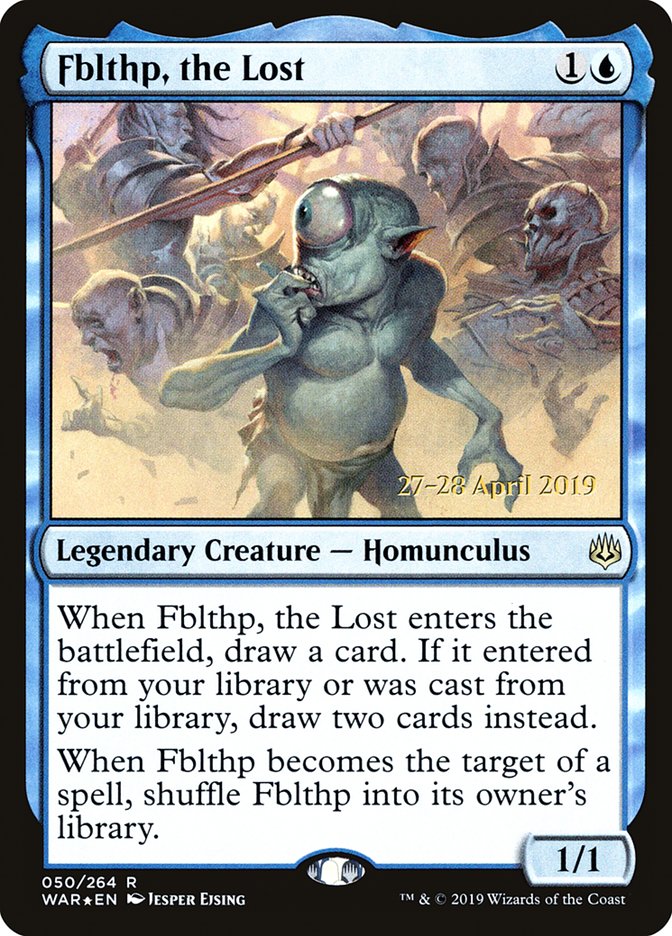 Fblthp, the Lost [War of the Spark Prerelease Promos] Magic: The Gathering