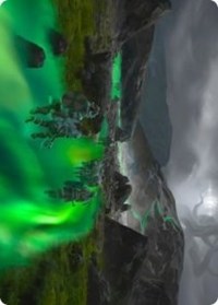 Path to the World Tree Art Card [Kaldheim Art Series] Magic: The Gathering