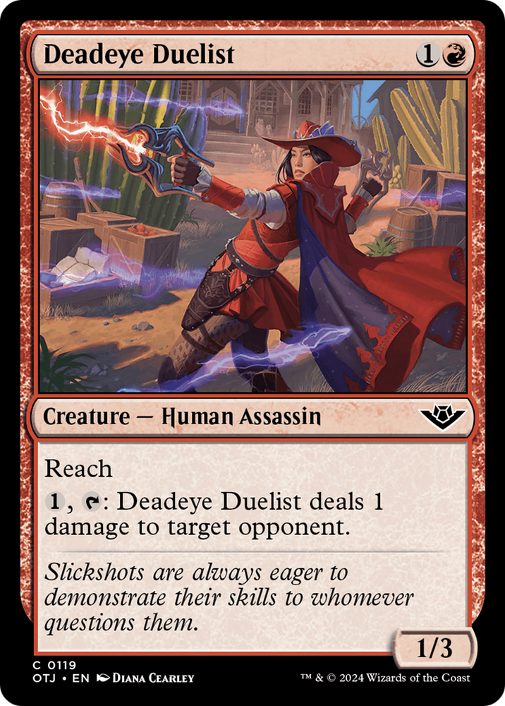 Deadeye Duelist [Outlaws of Thunder Junction] Magic: The Gathering