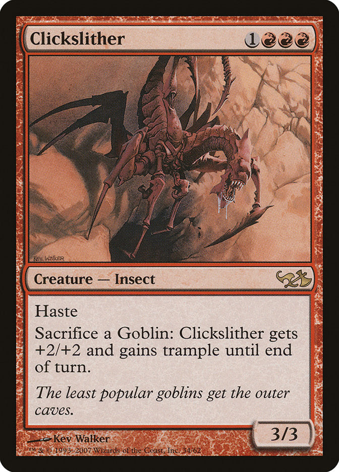 Clickslither [Duel Decks: Elves vs. Goblins] Magic: The Gathering