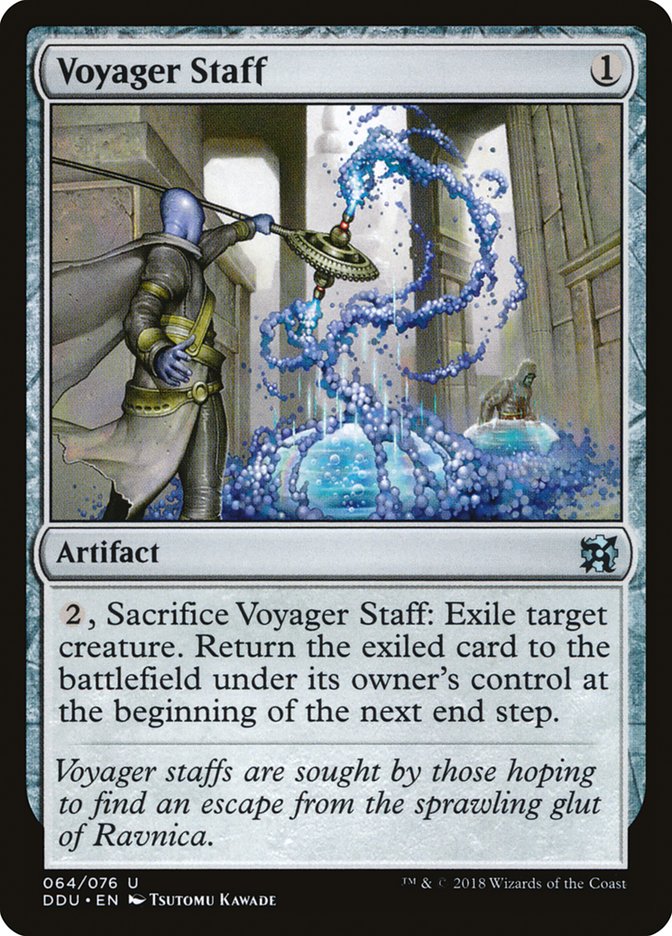 Voyager Staff [Duel Decks: Elves vs. Inventors] Magic: The Gathering