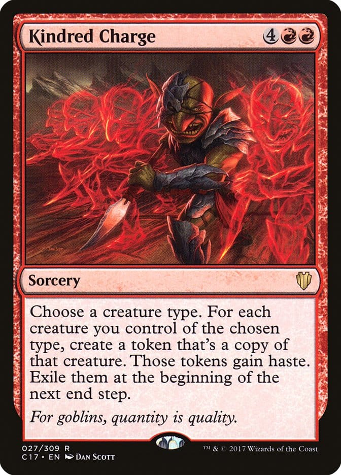 Kindred Charge [Commander 2017] Magic: The Gathering