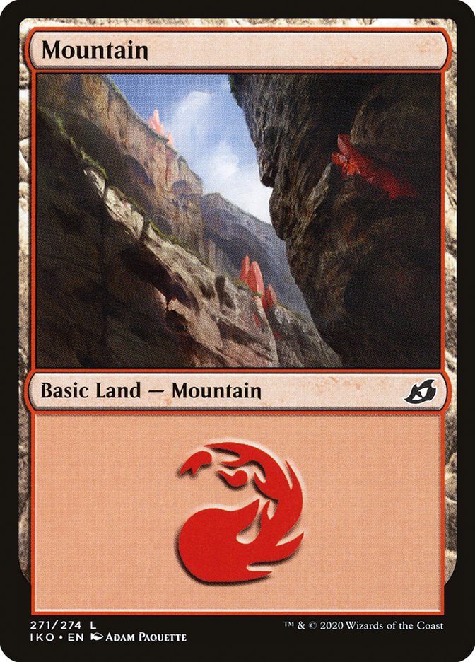 Mountain (271) [Ikoria: Lair of Behemoths] Magic: The Gathering