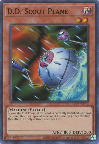 D.D. Scout Plane (25th Anniversary) [IOC-EN012] Super Rare - Yugioh Cards For Your TCG Needs!