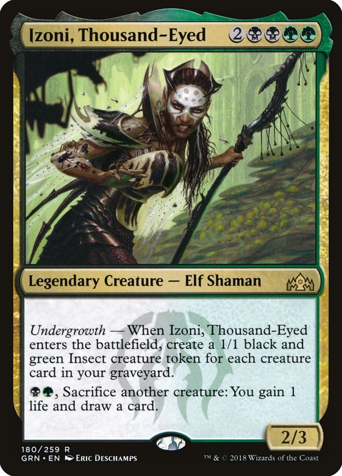 Izoni, Thousand-Eyed [Guilds of Ravnica] Magic: The Gathering