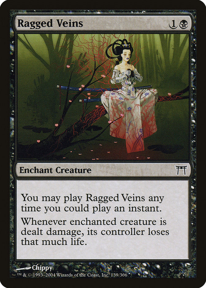 Ragged Veins [Champions of Kamigawa] Magic: The Gathering