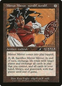 Mirror Mirror (Oversized) [Oversize Cards] Magic: The Gathering