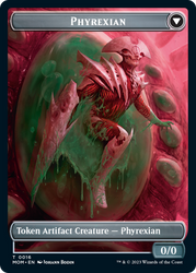 Incubator // Phyrexian (16) Double-Sided Token [March of the Machine Tokens] Magic: The Gathering