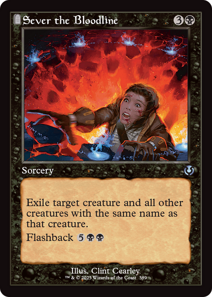 Sever the Bloodline (Retro Frame) [Innistrad Remastered] Magic: The Gathering