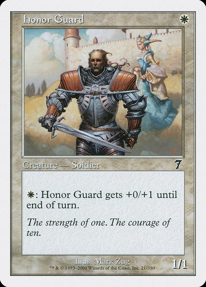 Honor Guard [Seventh Edition] Magic: The Gathering