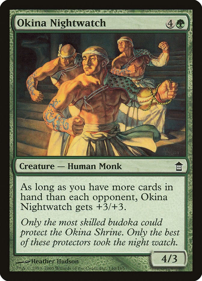 Okina Nightwatch [Saviors of Kamigawa] Magic: The Gathering