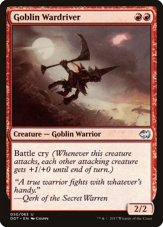 Goblin Wardriver [Duel Decks: Merfolk vs. Goblins] Magic: The Gathering