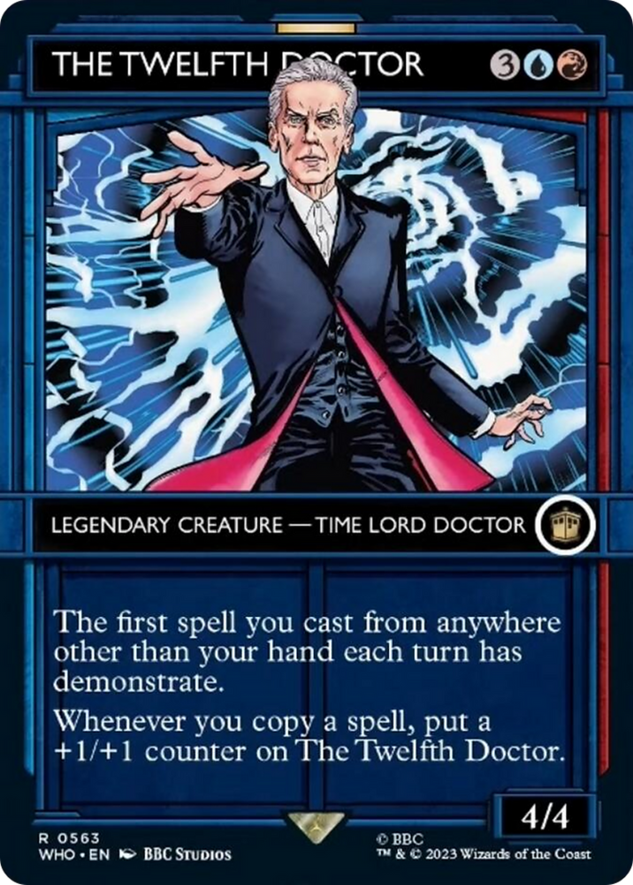 The Twelfth Doctor (Showcase) [Doctor Who] Magic: The Gathering