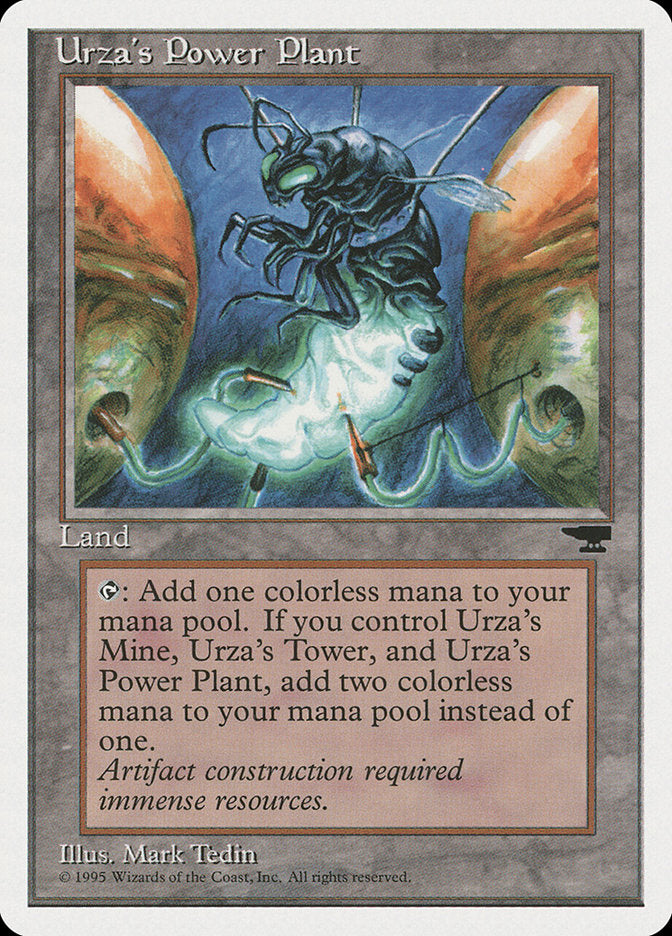 Urza's Power Plant (Insect) [Chronicles] Magic: The Gathering
