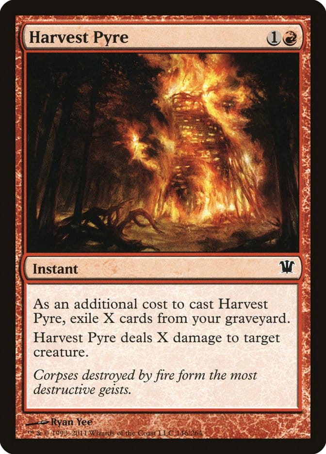 Harvest Pyre [Innistrad] Magic: The Gathering