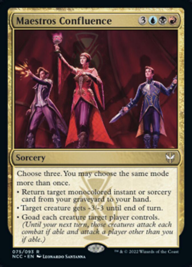 Maestros Confluence [Streets of New Capenna Commander] Magic: The Gathering
