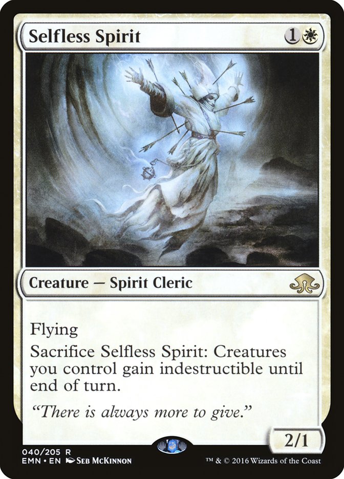 Selfless Spirit [Eldritch Moon] Magic: The Gathering