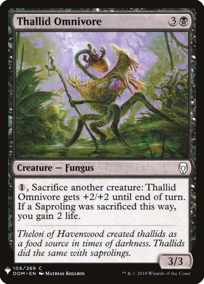 Thallid Omnivore [Mystery Booster] Magic: The Gathering