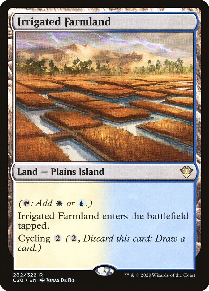Irrigated Farmland [Commander 2020] Magic: The Gathering