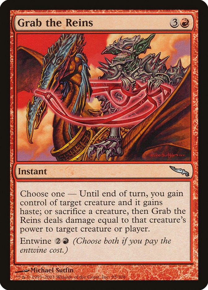 Grab the Reins [Mirrodin] Magic: The Gathering