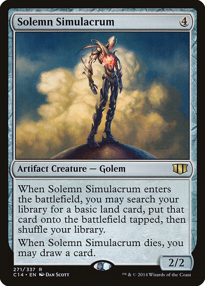 Solemn Simulacrum [Commander 2014] Magic: The Gathering