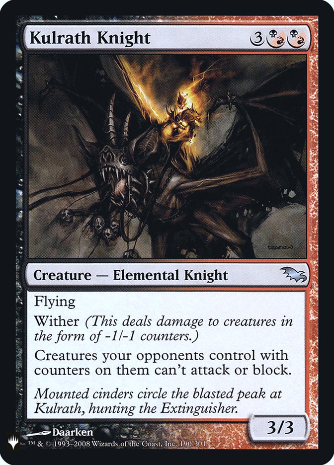 Kulrath Knight [Mystery Booster] Magic: The Gathering