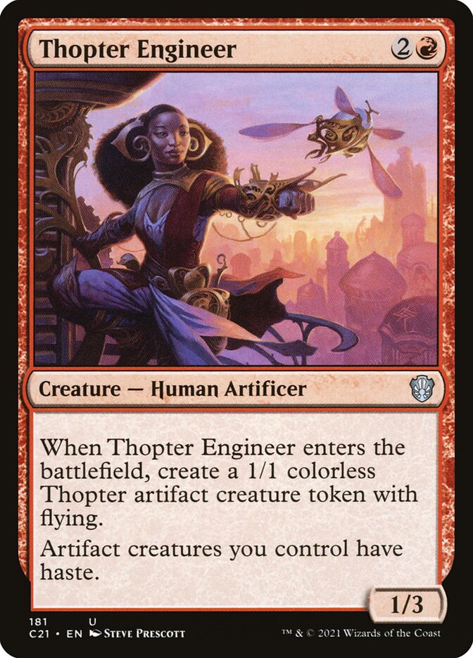 Thopter Engineer [Commander 2021] Magic: The Gathering