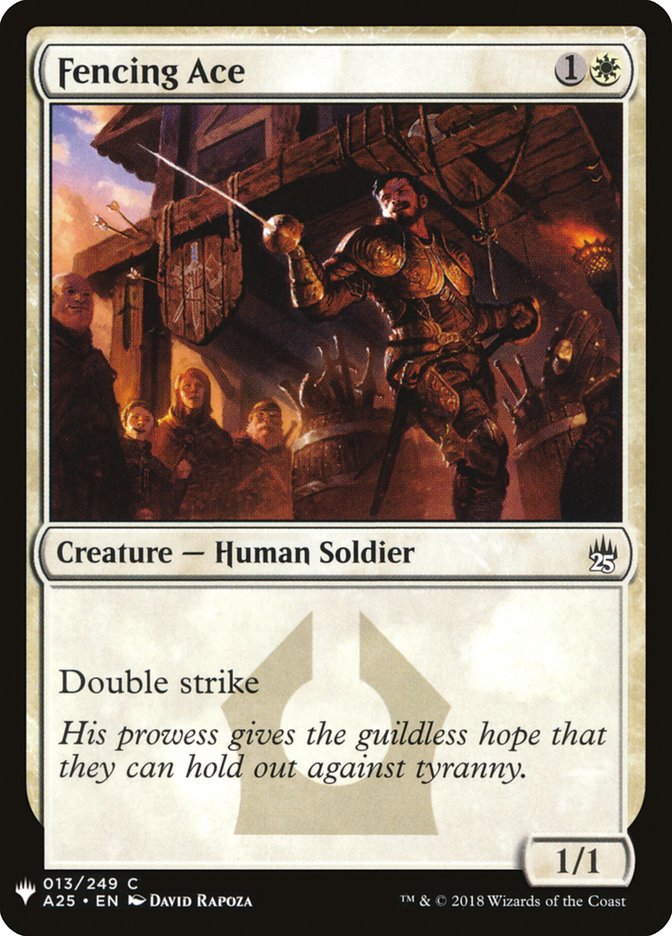 Fencing Ace [Mystery Booster] Magic: The Gathering