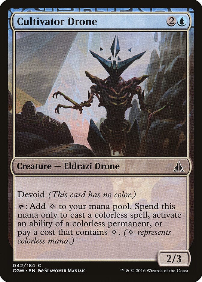 Cultivator Drone [Oath of the Gatewatch] Magic: The Gathering