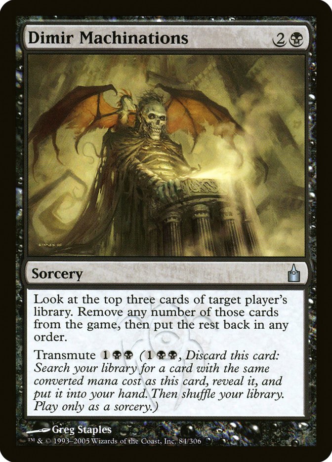 Dimir Machinations [Ravnica: City of Guilds] Magic: The Gathering