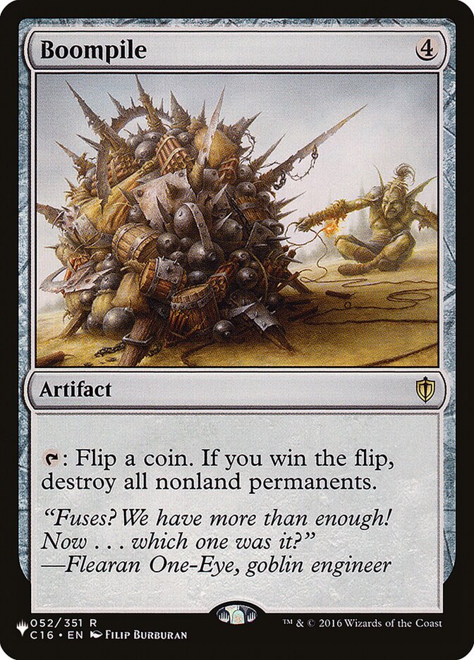 Boompile [Secret Lair: Heads I Win, Tails You Lose] Magic: The Gathering