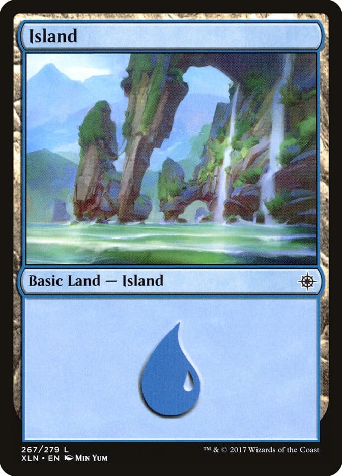 Island (267) [Ixalan] Magic: The Gathering