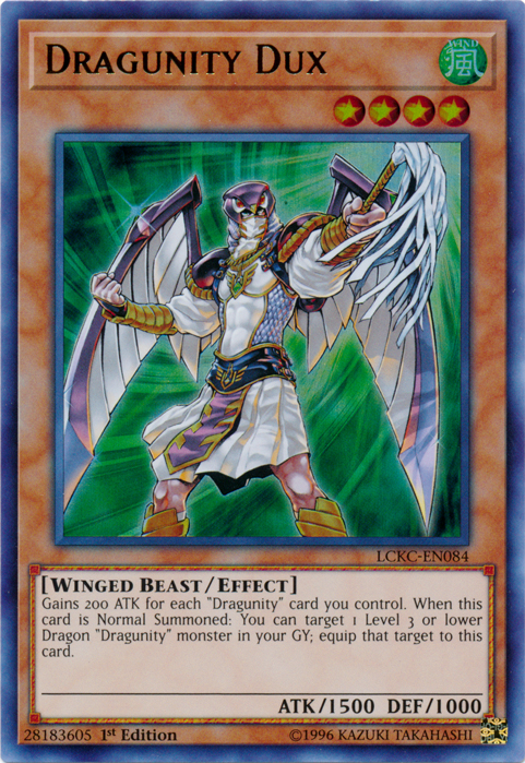 Dragunity Dux [LCKC-EN084] Ultra Rare Yu-Gi-Oh!