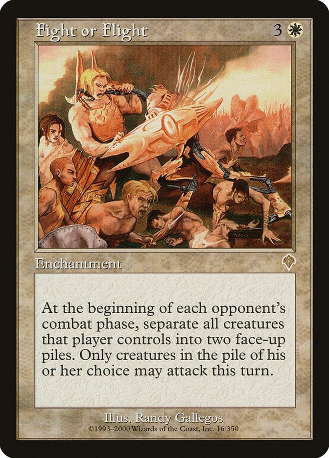 Fight or Flight [Invasion] Magic: The Gathering
