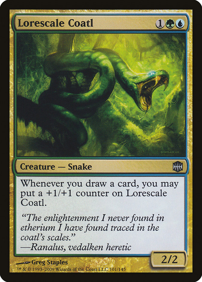 Lorescale Coatl [Alara Reborn] Magic: The Gathering