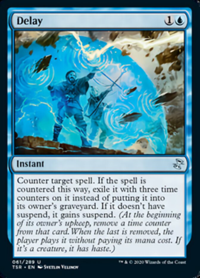 Delay [Time Spiral Remastered] Magic: The Gathering