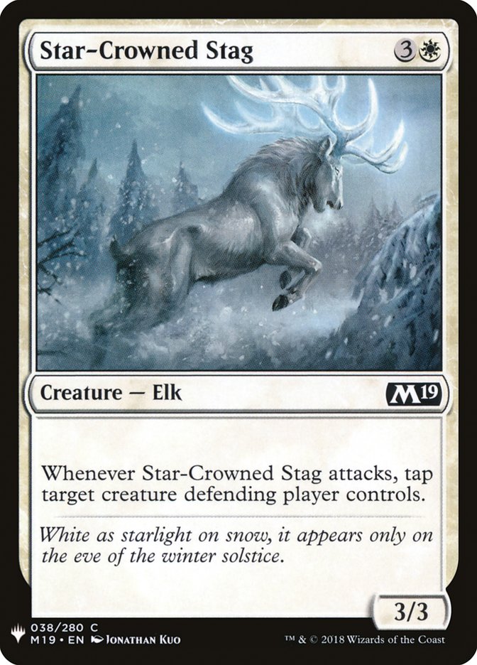 Star-Crowned Stag [Mystery Booster] Magic: The Gathering