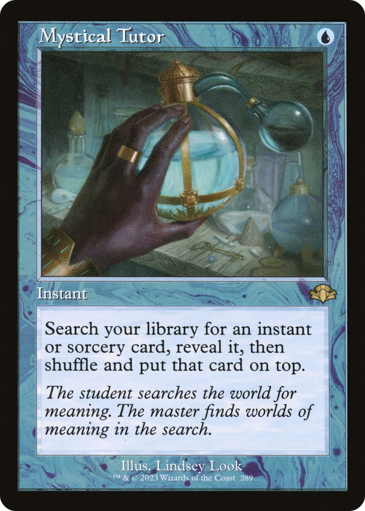 Mystical Tutor (Retro) [Dominaria Remastered] Magic: The Gathering