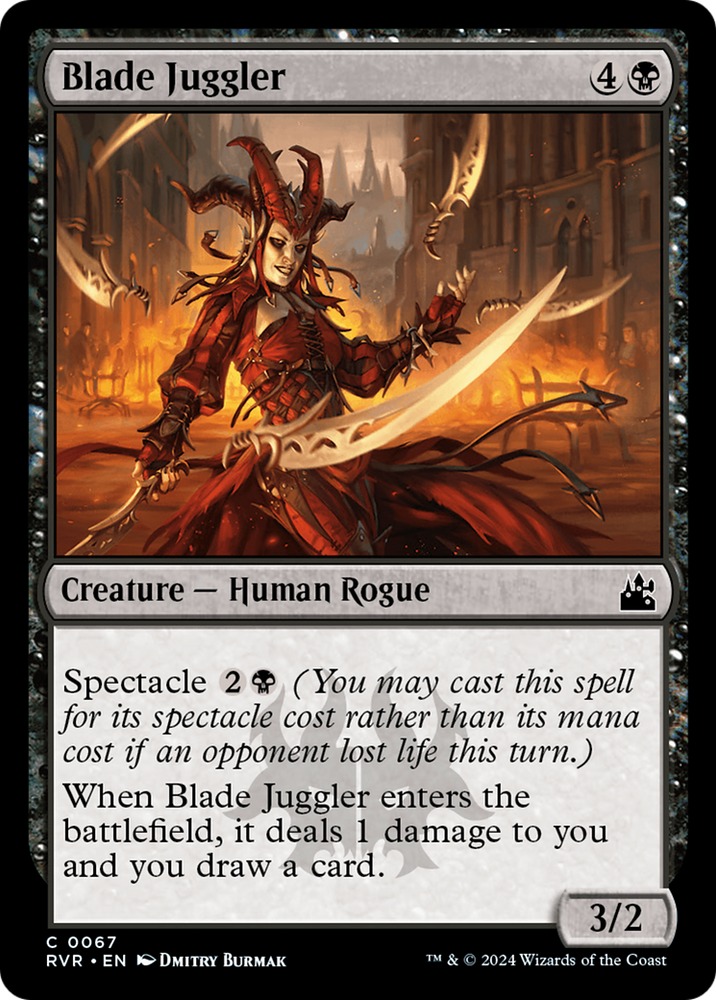 Blade Juggler [Ravnica Remastered] Magic: The Gathering
