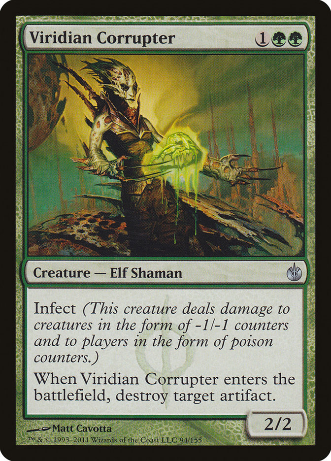 Viridian Corrupter [Mirrodin Besieged] Magic: The Gathering