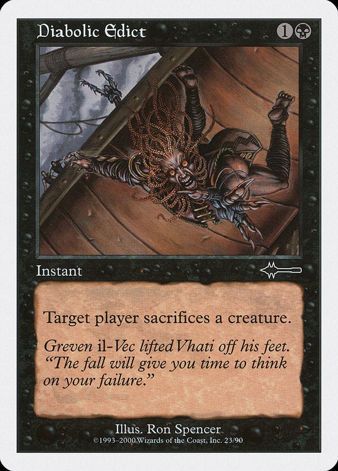 Diabolic Edict [Beatdown] Magic: The Gathering