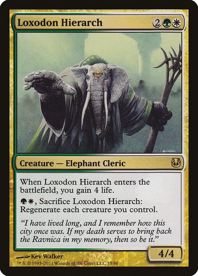 Loxodon Hierarch [Duel Decks: Ajani vs. Nicol Bolas] Magic: The Gathering