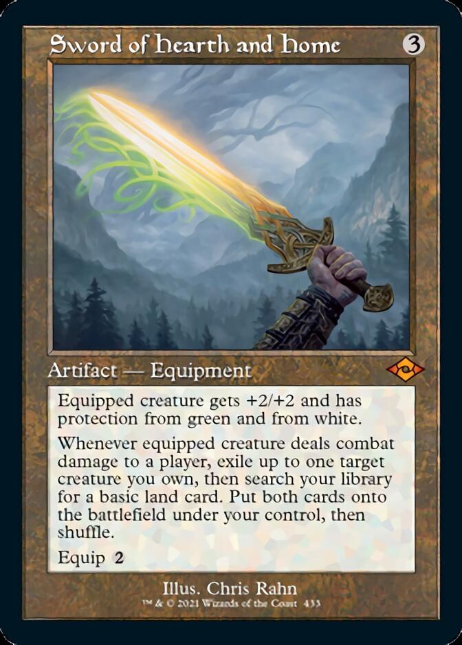 Sword of Hearth and Home (Retro) [Modern Horizons 2] Magic: The Gathering